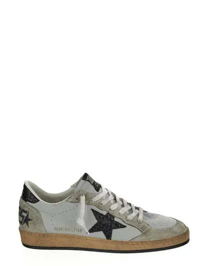 Golden Goose Ball Star Sneaker In Grey