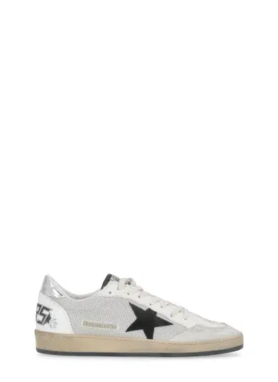 Golden Goose Ball Star Sneakers In Grey