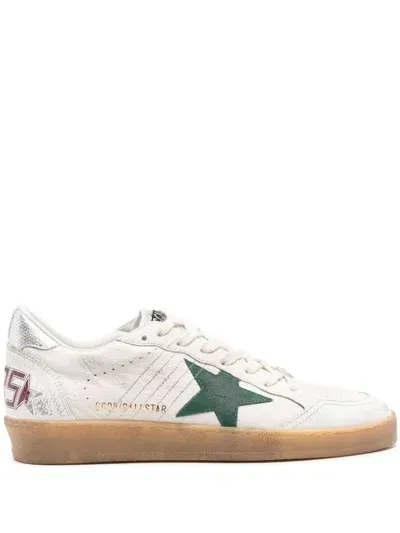 Golden Goose Ball Star Sneakers In White