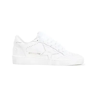 Golden Goose Ball Star Sneakers Shoes In White