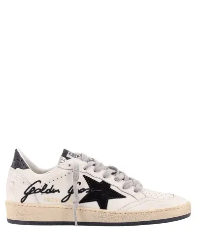 Golden Goose Ball Star Sneakers In White