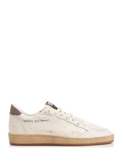 Golden Goose Ball Star Sneakers In White