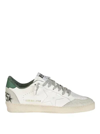 Golden Goose Ballstar Sneakers In White