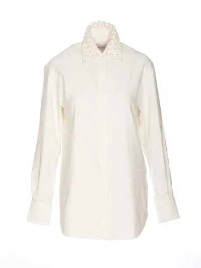 Golden Goose "batilda" Shirt In White