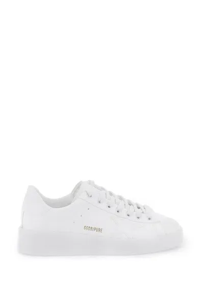 Golden Goose Bio-based Purestar Sneakers In Optic White (white)