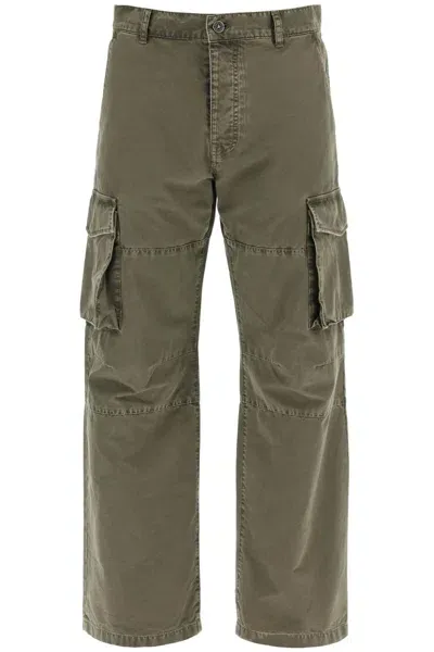 Golden Goose Cargo Canvas Pants For Men In Multicolor