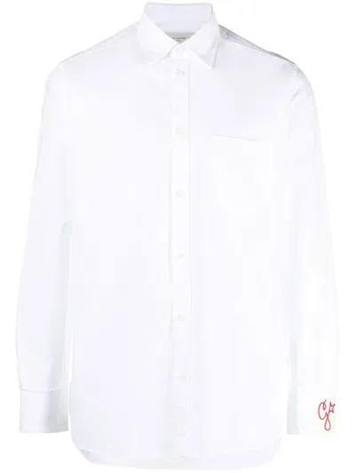 Golden Goose Cotton Shirt In White