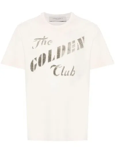 Golden Goose Journey Regular T-shirt Clothing In White