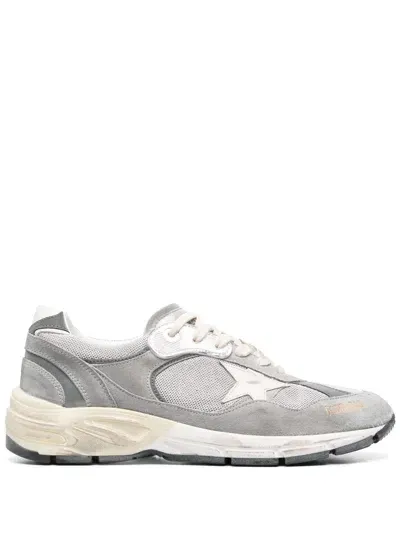 Golden Goose Dad-star Sneaker In Grey/white