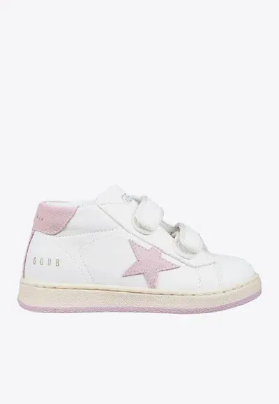 Golden Goose Db Kids' Baby Girls June Leather Sneakers In White