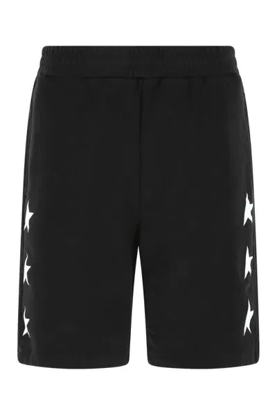 Golden Goose Deluxe Brand Logo Printed Shorts In Multicolor