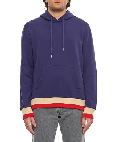 Golden Goose Deluxe Brand Blue Cotton Hoodie