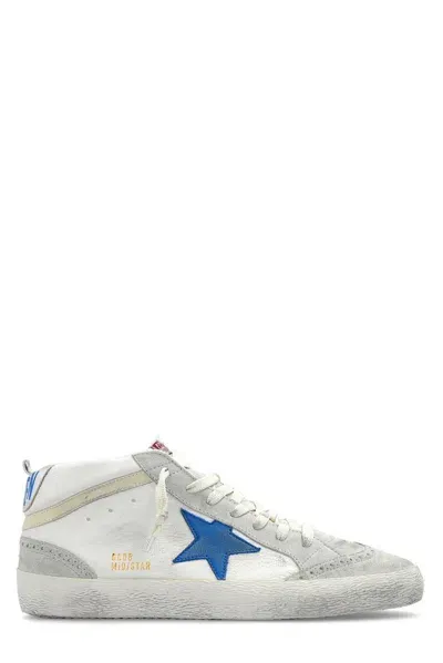 Golden Goose Deluxe Brand Mid Star Classic Sneakers In Grey