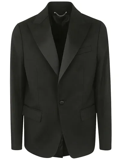 Golden Goose Deluxe Brand Single Breasted Tailored Blazer In Black