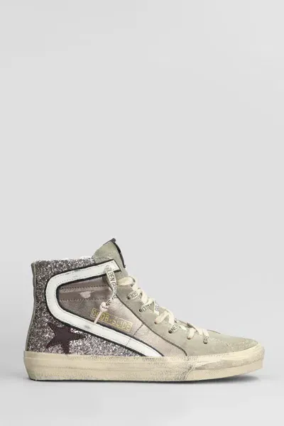 Golden Goose Duble Quarter Sneakers In Grey