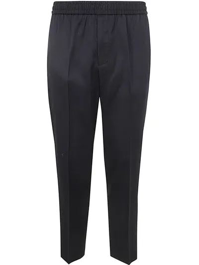 Golden Goose Golden M`s Pant Luke Light Dry Wool Gabardine In Black