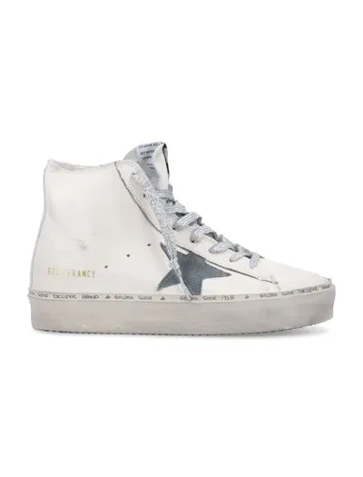 Golden Goose Francy High-top Sneakers In White