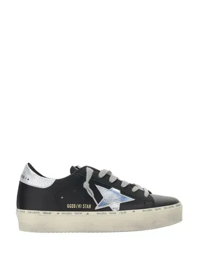 Golden Goose Hi Star Sneakers In Black