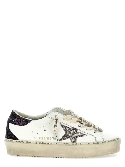 Golden Goose Hi Star Sneakers In White