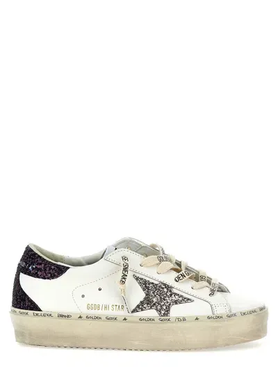 Golden Goose White Hi Star Sneakers