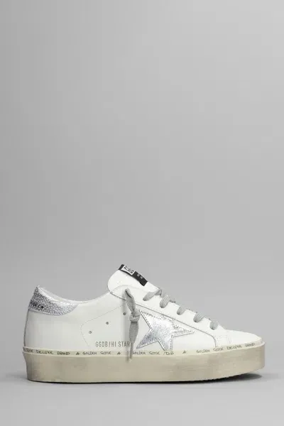 Golden Goose Hi Star Sneakers In White