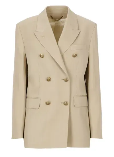 Golden Goose Jackets Beige In Neutrals