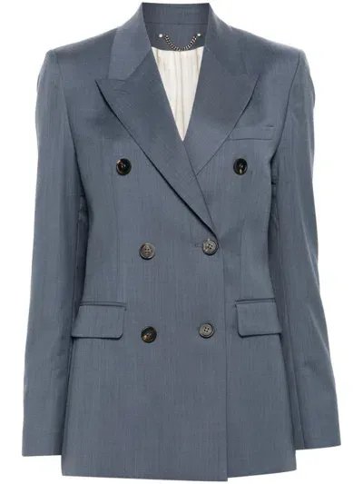 Golden Goose Journey Blazer In Blue