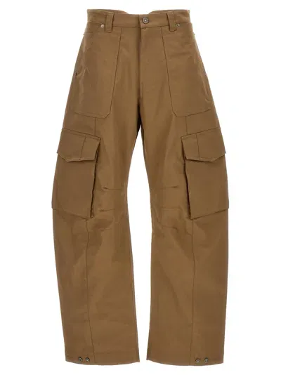 Golden Goose 'leniin Cargo' Pants In Brown