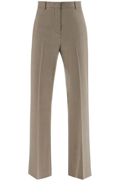 Golden Goose Lightweight Tailored Wool Trousers In Multicolor