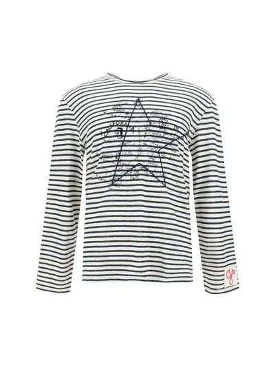 Golden Goose Long Sleeve Jersey In Multicolor