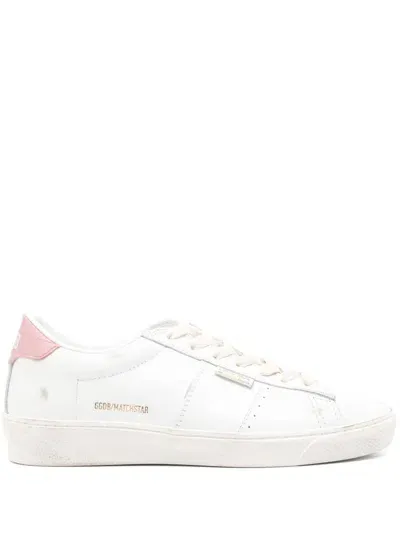 Golden Goose Matchstar Sneakers In White