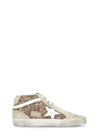 Golden Goose Mid Star Sneakers In Neutrals