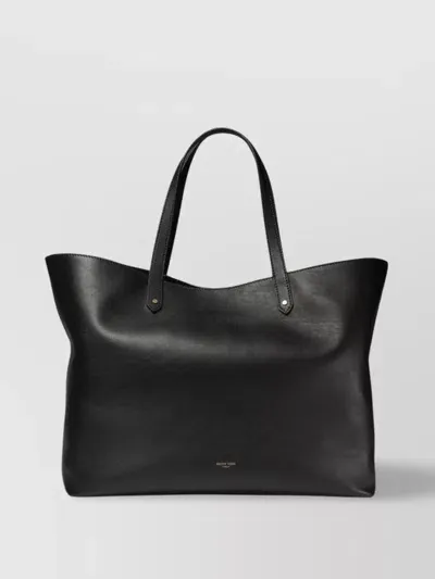 Golden Goose Pasadena Leather Tote Bag In Black