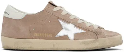 Golden Goose Pink & White Super-star Classic Sneakers In Pink/silv/wht 25737