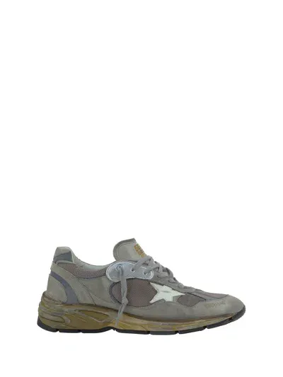 Golden Goose Running Dad Sneaker In Grey