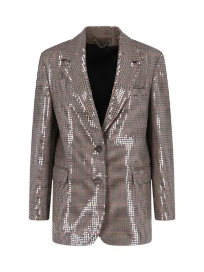 Golden Goose Sequin Single-breasted Blazer In Multicolor