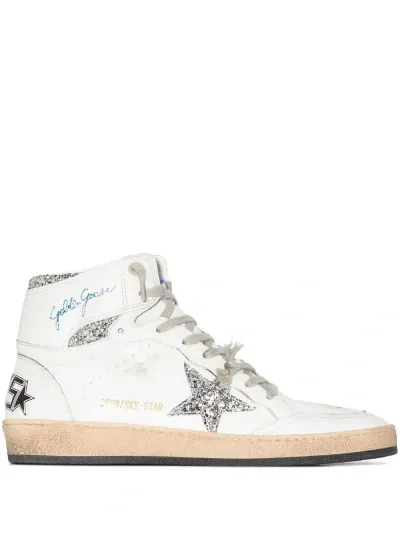 Golden Goose Sky Star Sneakers In White