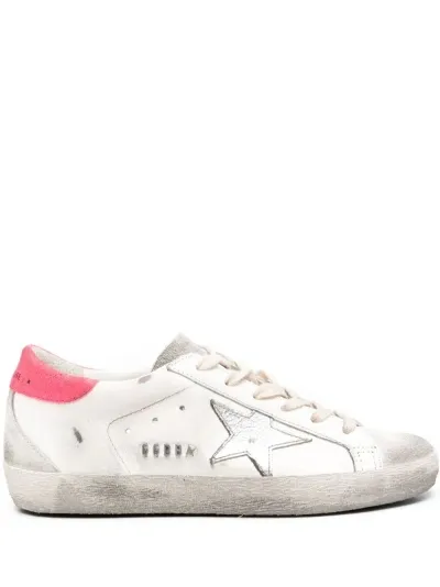 Golden Goose Sneaker Super-star In Nappa In White