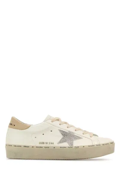 Golden Goose Sneakers In White