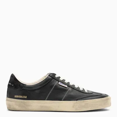 Golden Goose Soul Star Trainer In Black