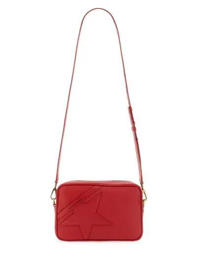 Golden Goose Star Bag In Red