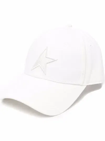 Golden Goose Star/ Baseball Hat Demos/ Front Patch Star Accessories In 20103 Papyrus