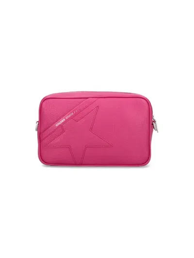 Golden Goose Star Crossbody Bag In Red