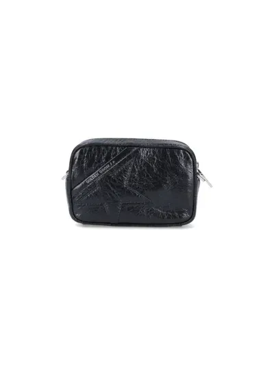 Golden Goose Star Mini Bag In Black