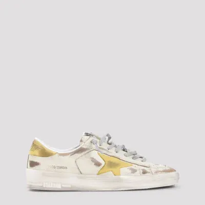 Golden Goose Stardan Sneakers In Beige Honey