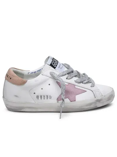 Golden Goose 'super-star Classic' White Leather Sneakers