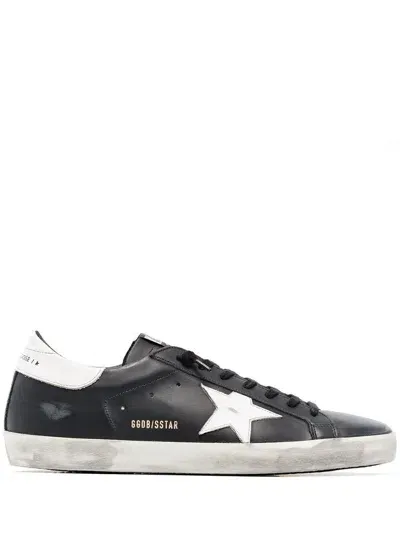 Golden Goose Sneakers In Black