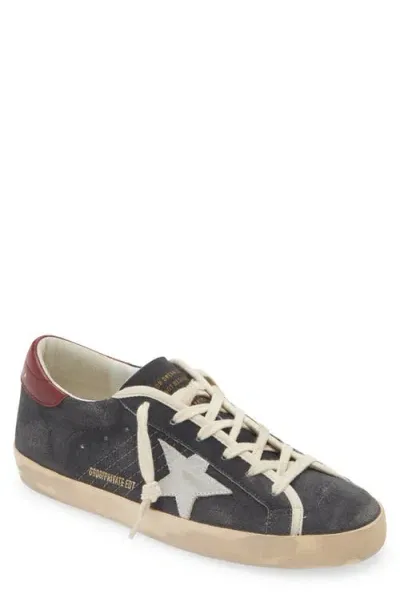 Golden Goose Super-star Sneaker In Grey/silver