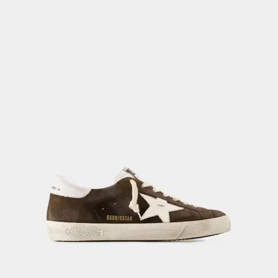 Golden Goose Sneakers Super Star -  Deluxe Brand - Cuir - Marron In Brown