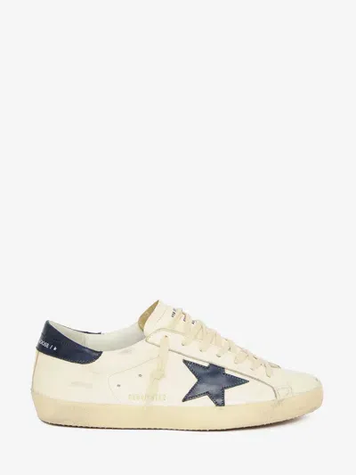 Golden Goose Super Star Sneakers In Beige